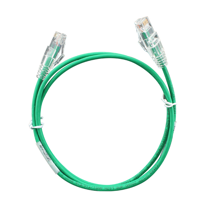 Cat6A超六类 非屏蔽(UTP)网络跳线,柔韧线身,黑白蓝红黄绿紫,PVC CM - 东莞市联威通讯有限公司